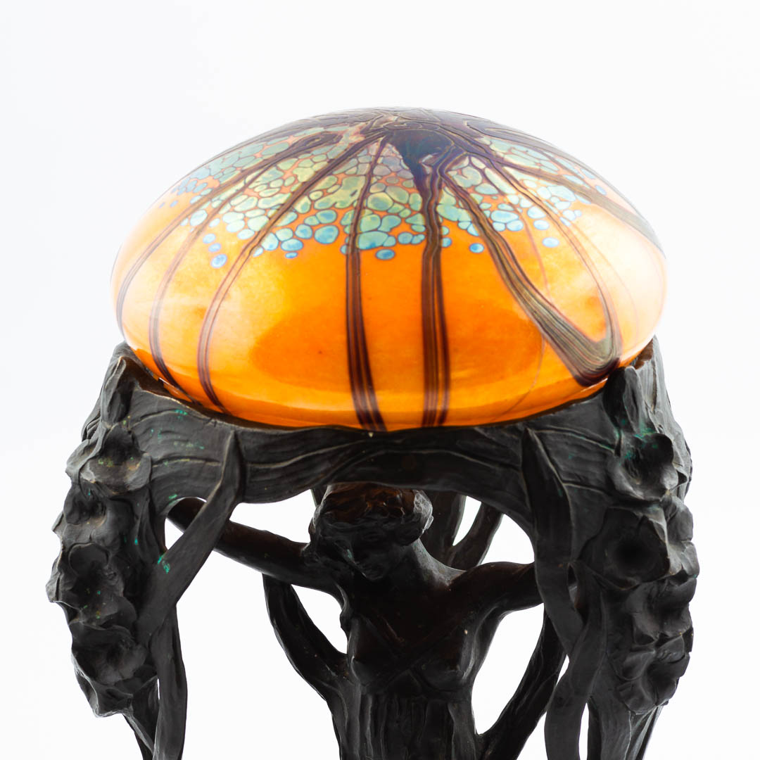 Alice Nordin bordslampa brons Herman Bergman