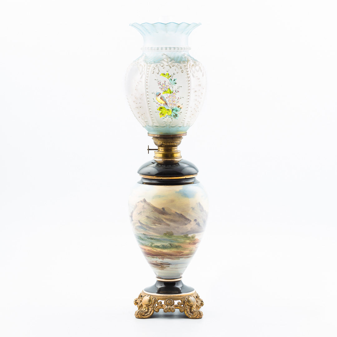 灯油ランプテーブル 灯油ランプ 1890年代 ロールストランド