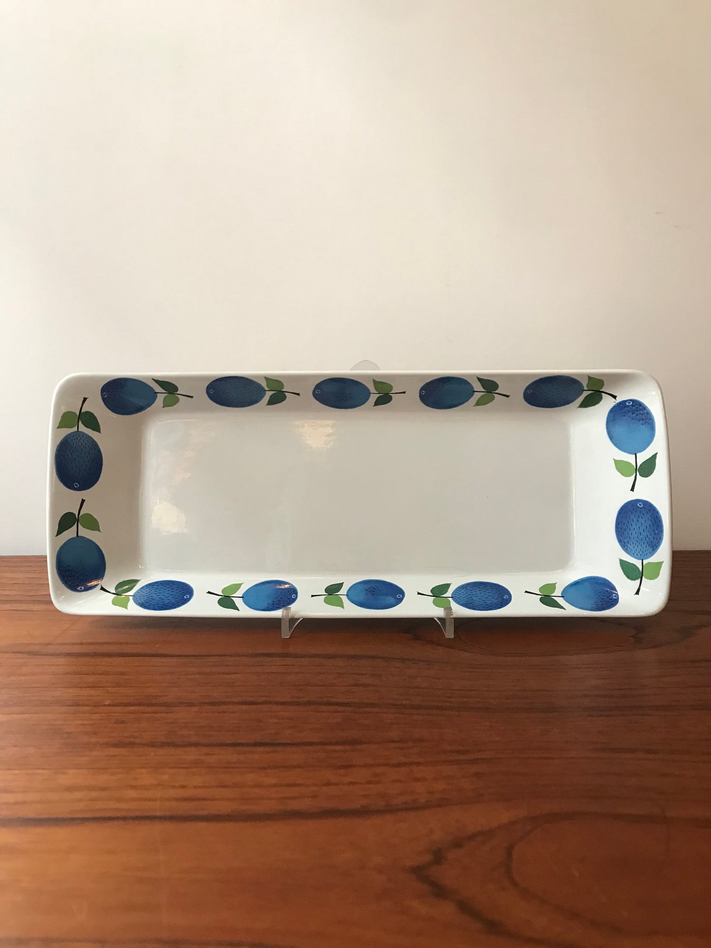 Stig Lindberg Prunus display dish Gustavsberg 40cm x 15.5cm