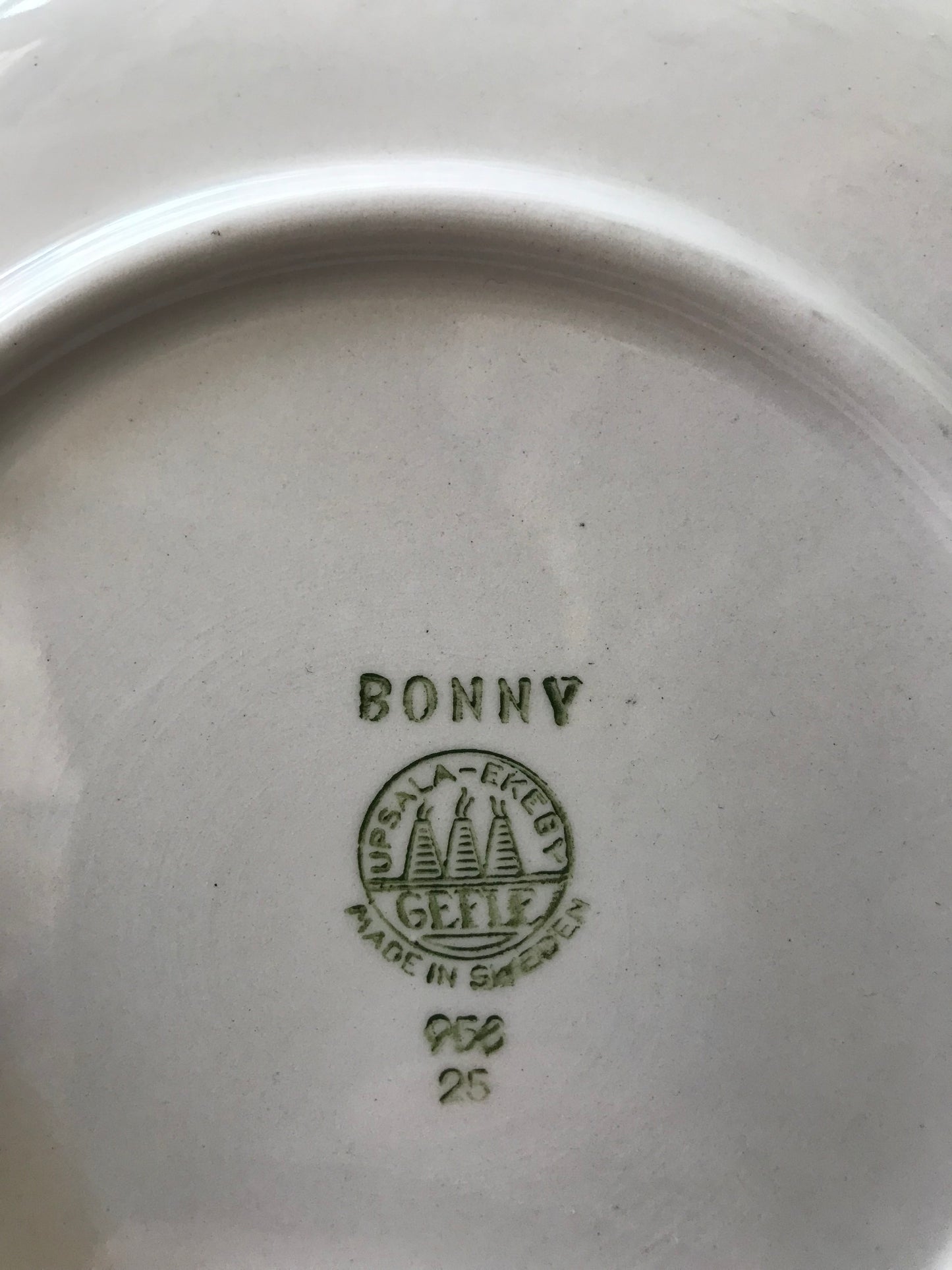 Bonny assiett Gefle 17cm