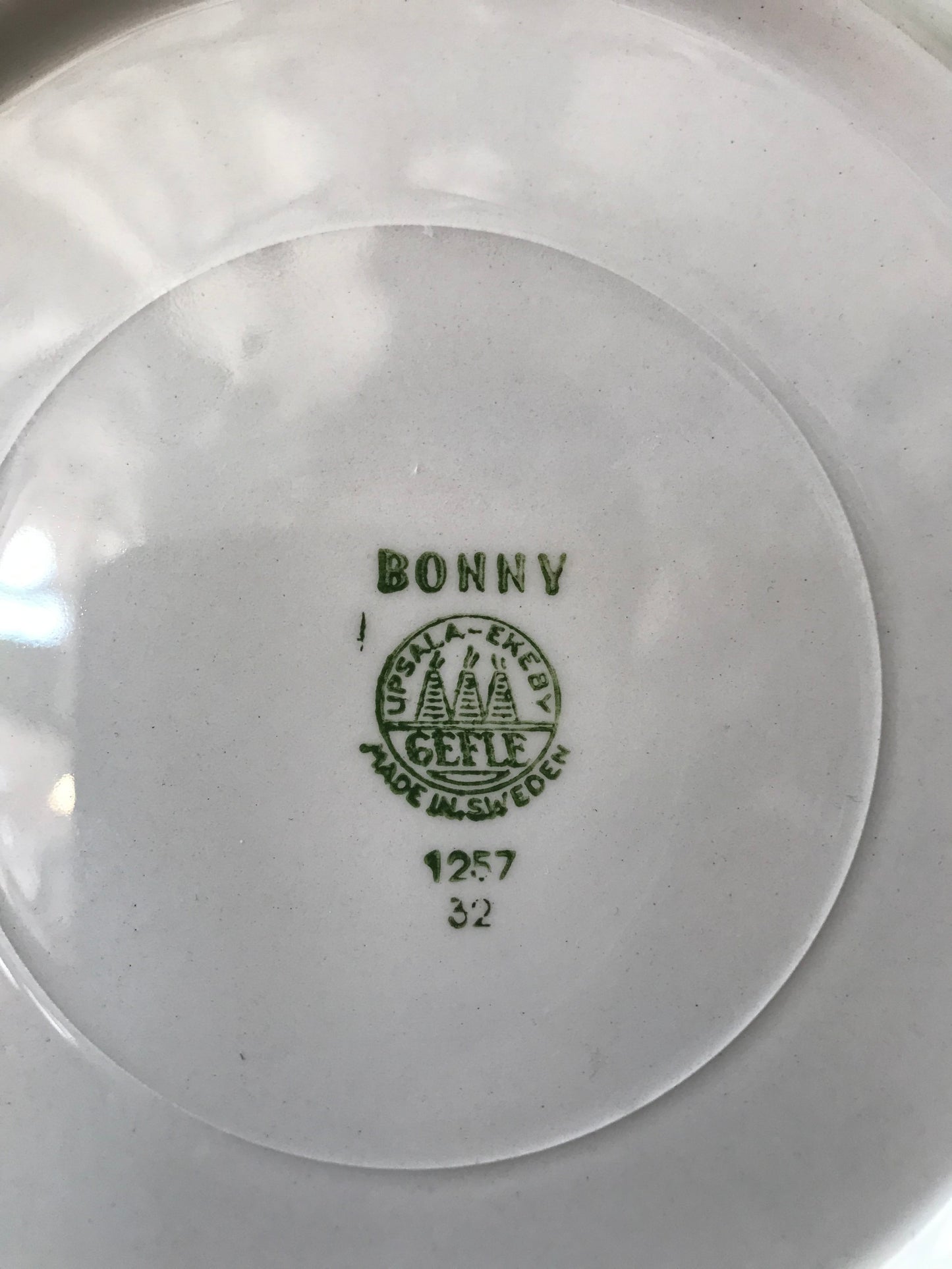 Bonny plate Gefle 19.5cm