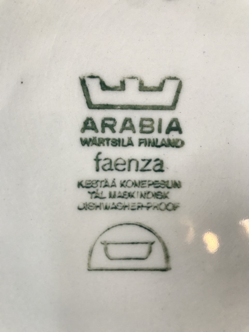 Peter Winqvist skål Faenza Arabia 18cm