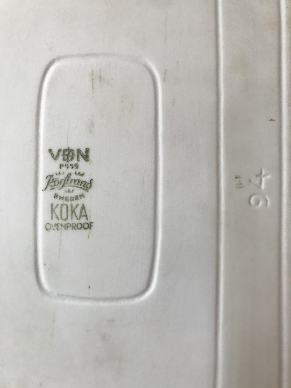 Oven form Cook Blue Hertha Bengtsson Rörstrand