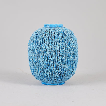 Gunnar Nylund stor igelkottvas chamotte Rörstrand 21 cm