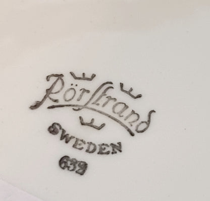Blå Eld assiett Hertha Bengtsson Rörstrand 15,5cm