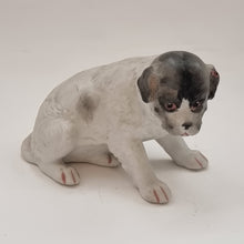 Ladda upp bild till gallerivisning, Figurin hund biskviporslin parian
