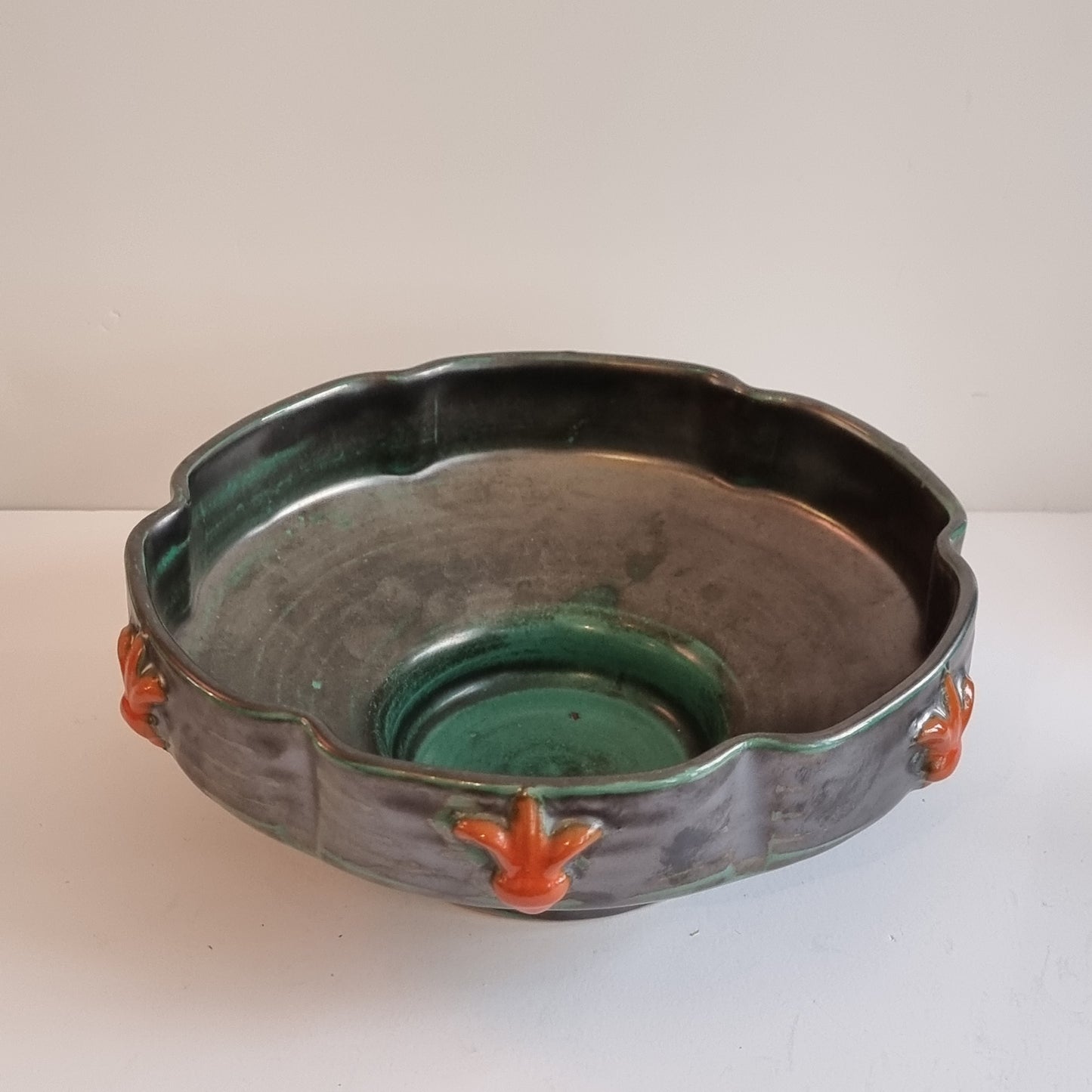 Skål keramik Upsala-Ekeby 1930-tal