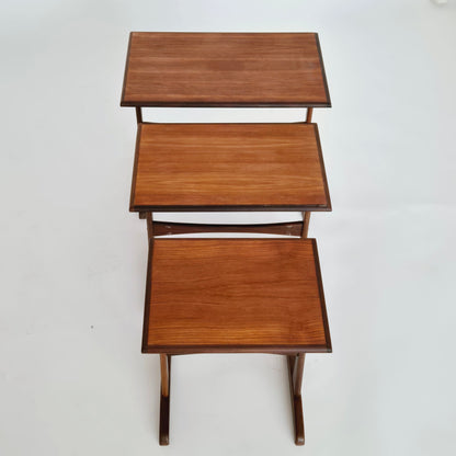 Satsbord i teak, Danmark 1950-60-tal