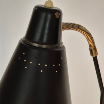 Golvlampa, tvåarmad, 1950-60-tal