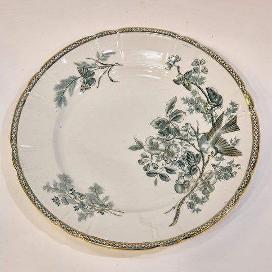 Wexiö Gold large dinner plate 26.5 centimeters Gustavsberg Arvid Ekberg