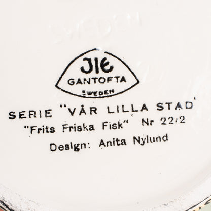 JIE Burk Frits Friska Fisk Vår lilla stad Anita Nylund