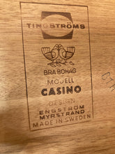 Ladda upp bild till gallerivisning, Nattygsbord Casino Engström &amp; Myrstrand Tingström teak 1960-tal
