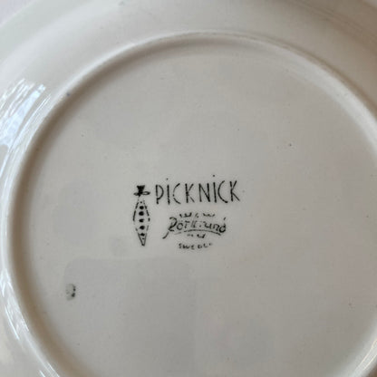 Picknick assiett Marianne Westman Rörstrand 18 cm