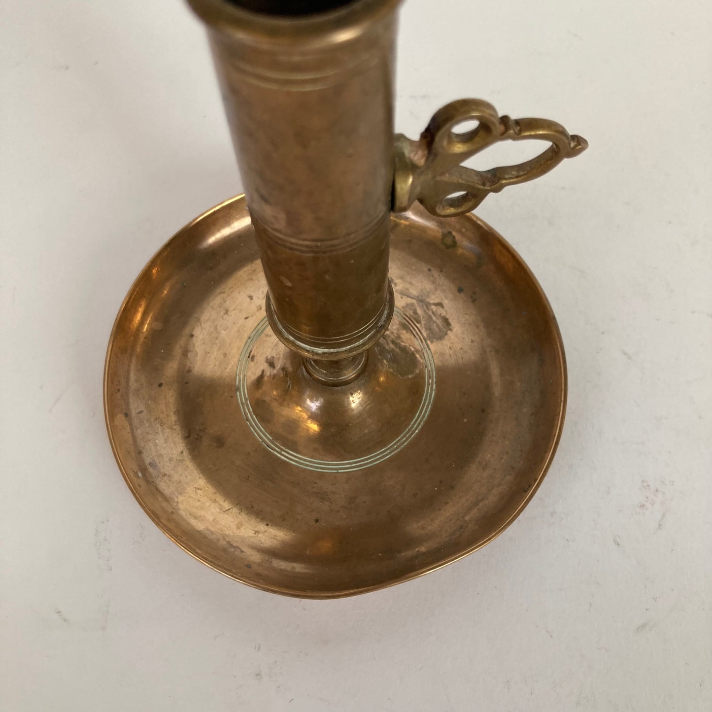 Nattljusstake i mässing.