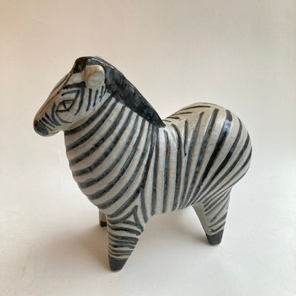 Lisa Larson Zebra Stora Zoo Gustavsberg