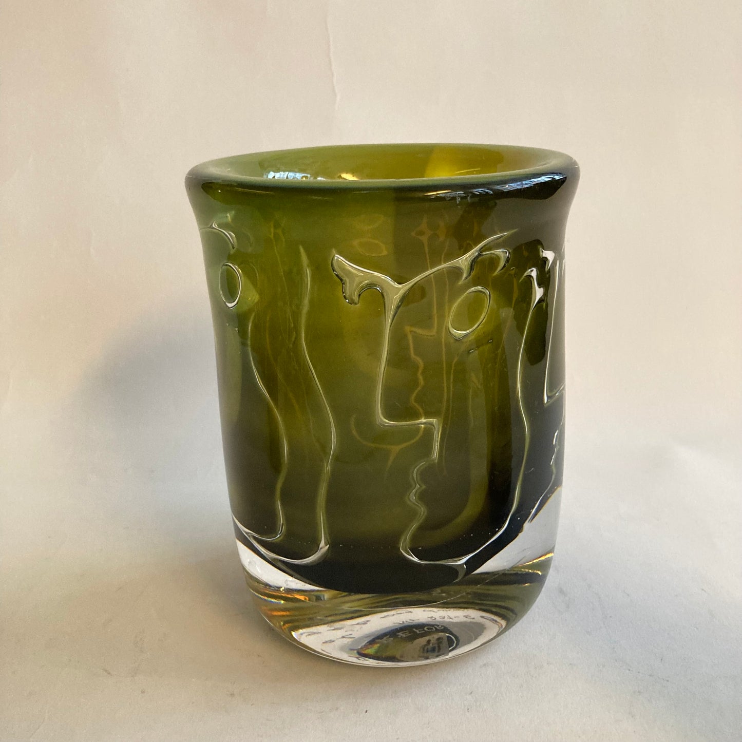 Ariel ansikten Ingeborg Lundin Orrefors år 1976