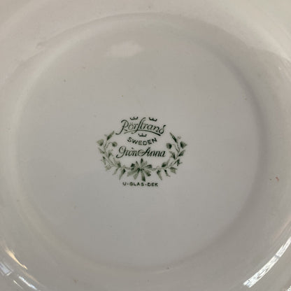 Grön Anna assiett Rörstrand 18cm