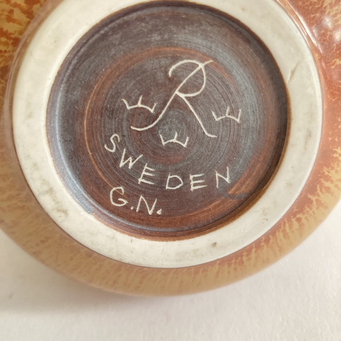Gunnar Nylund vas stengods Rörstrand