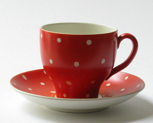 Coffee cup "Amanita red" by Gefle.