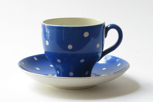 Coffee cup "Amanita blue" by Gefle.