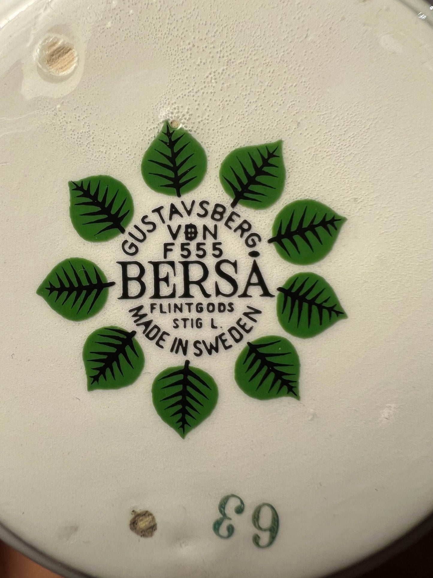 ベルソー クリーム スナイプ スティグ リンドベリ グスタフスベリ