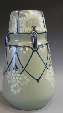 An Art Nouveau vase by Upsala-Ekeby. H: 24cm/9