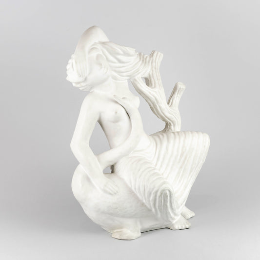 スティグ・リンドベリの彫刻「レダと白鳥」グスタフスベリ