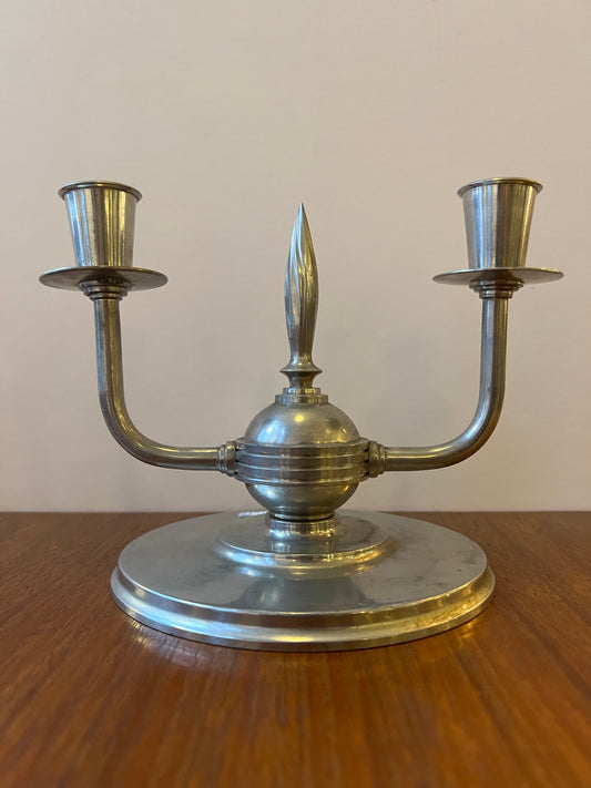 Candlestick pewter Norrahammars Bruk 1932