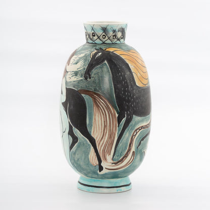 カール・ハリー・スタールハーネの花瓶 ロールストランド ユニークな制作年 1944