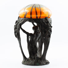 Ladda upp bild till gallerivisning, Alice Nordin bordslampa brons Herman Bergman
