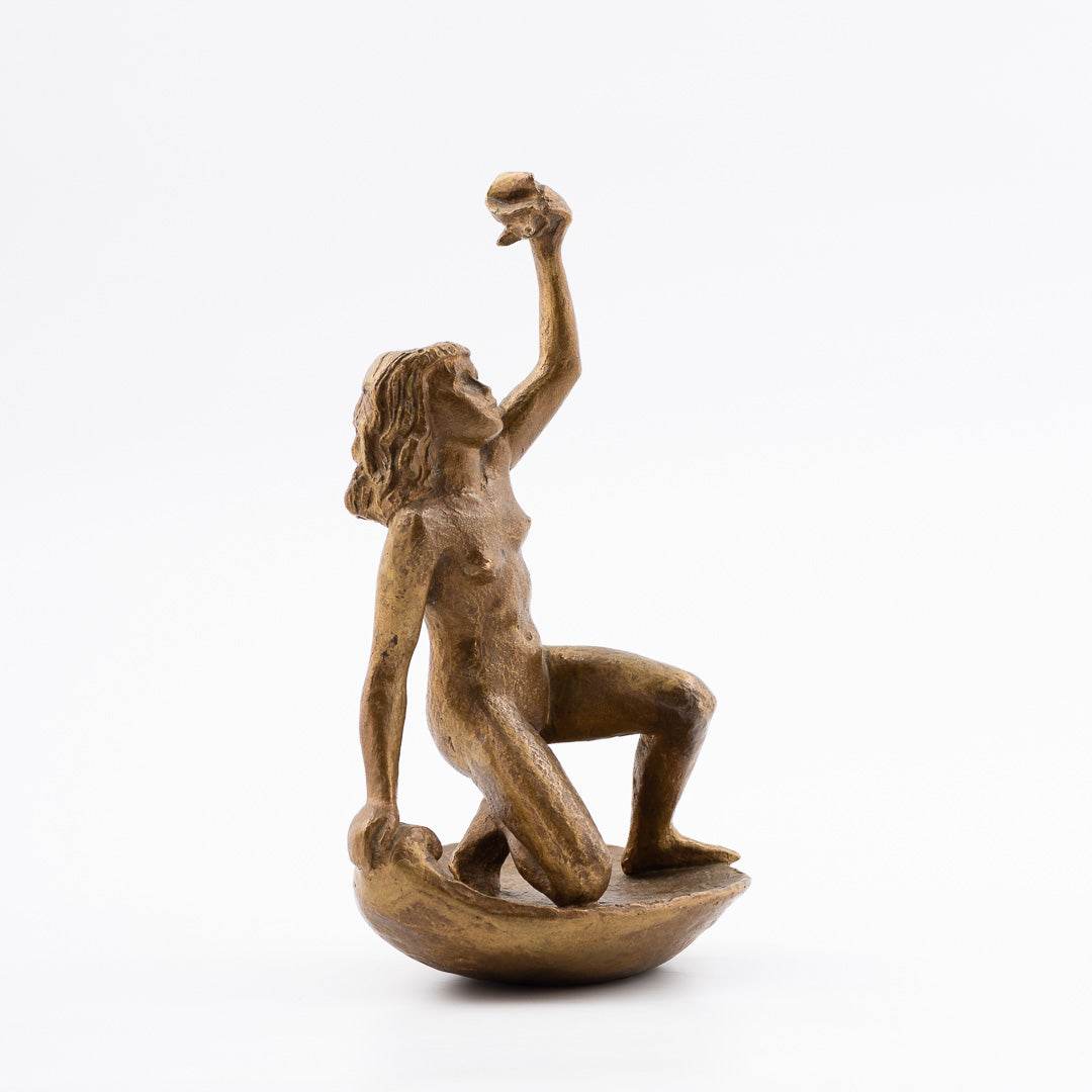 Stig Blomberg figurin brons Herman Bergman