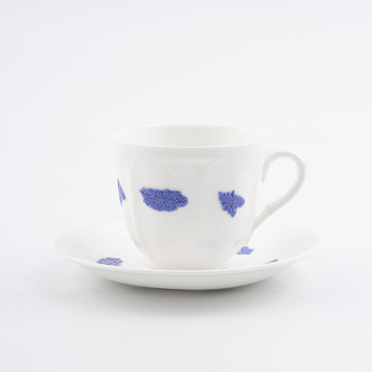 Blå Blom kaffekopp Gustavsberg Höjd: 7,1 cm
