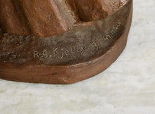 Ladda upp bild till gallerivisning, Rolf Kjellberg skulptur brons G. PETTERSSON FUD.
