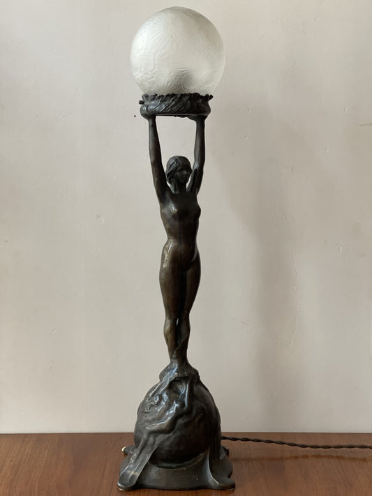 Gerda Sprinchorn bordslampa brons